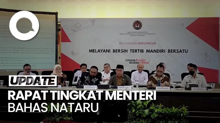 6 Menteri Hadiri Rapat Koordinasi Bahas Persiapan Nataru