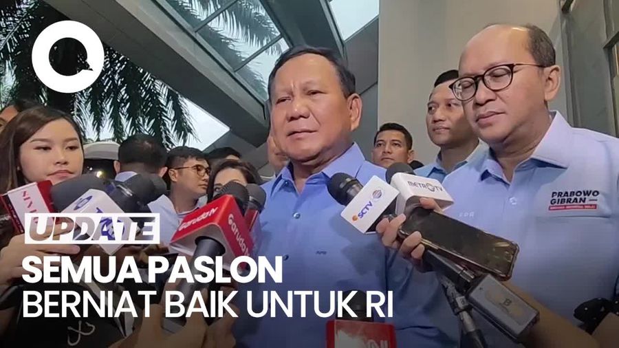 Prabowo Ingin Persatuan: Ganjar-Mahfud & Anies-Imin Niatnya Baik