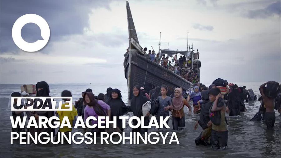 Kala Pengungsi Rohingya di Aceh Ditolak Sana Sini