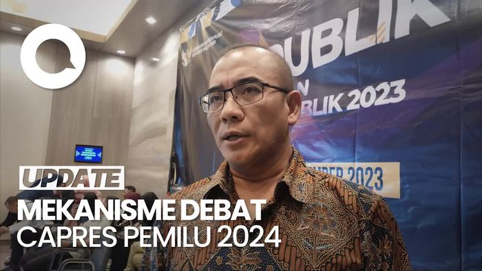 KPU Jelaskan Mekanisme Debat Capres Pemilu 2024