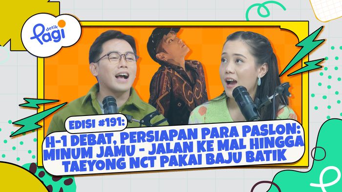 Edisi #191 H-1 Debat, Persiapan Para Paslon: Minum Jamu - Jalan ke Mal hingga Taeyong NCT Pakai Baju Batik