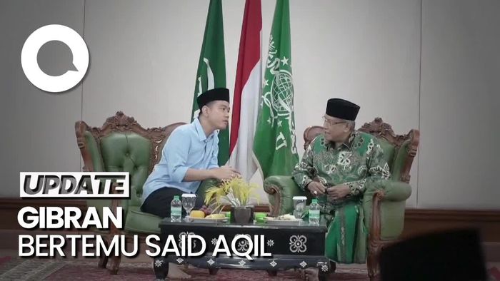 Sowan ke Ponpes Said Aqil di Jagakarsa, Gibran Dapat Wejangan-Doa