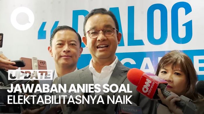 Elektabilitas di Survei Naik, Anies: Kami Pengalaman Lama Disebut Nomor 3
