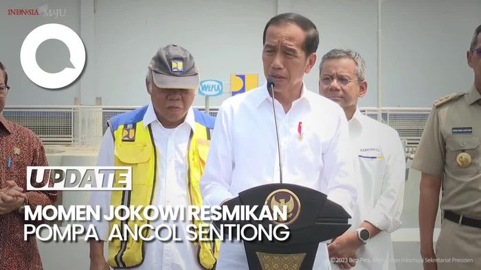 Jokowi Resmikan Pompa Air Ancol Sentiong: Terbesar di Indonesia