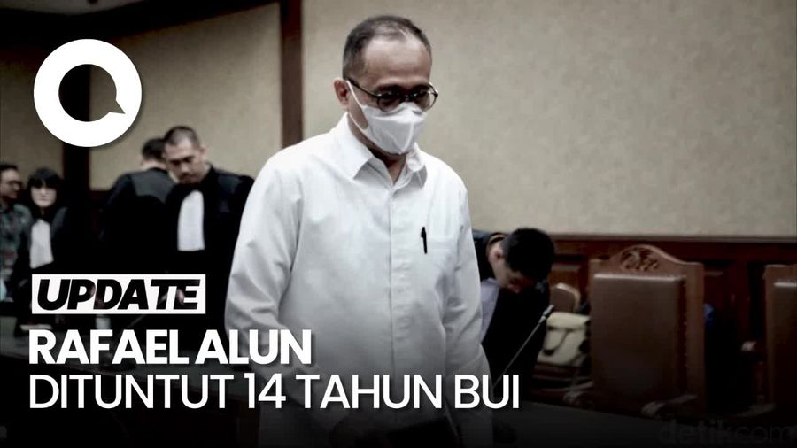 Kasus Gratifikasi dan TPPU, Rafael Alun Dituntut 14 Tahun Penjara!