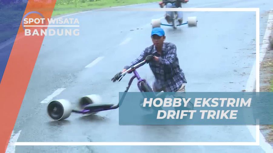 Drift Trike, Olahraga Sepeda Unik yang Cukup Populer di Kota Bandung