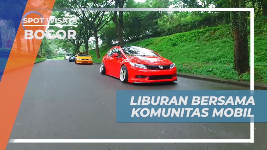 Liburan Seru Keliling Kota Hujan Bareng Komunitas Mobil, Bogor