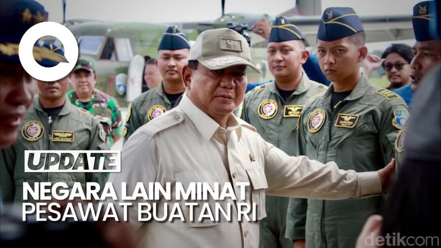 Prabowo Sebut Minat Negara Lain ke Pesawat Buatan RI Meningkat