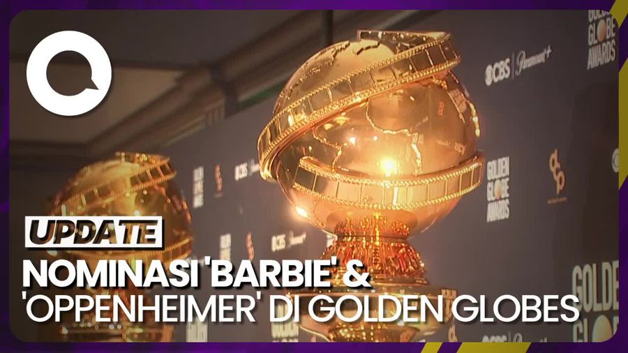 Persaingan Film Barbie dan Oppenheimer di Golden Globes 2024