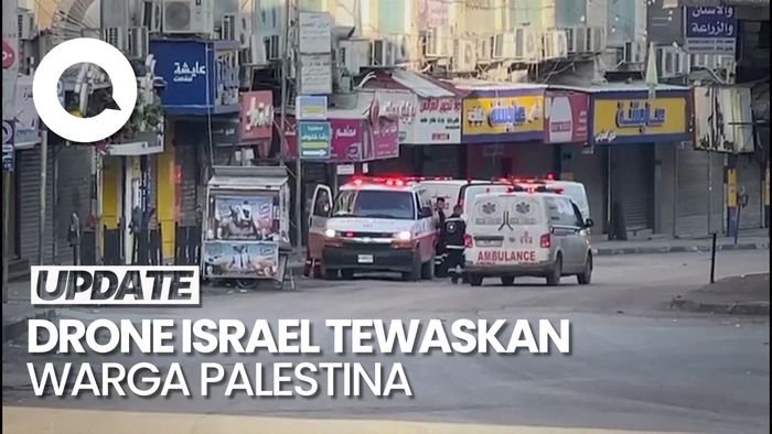 4 Warga Palestina Tewas oleh Serangan Drone Israel di Tepi Barat