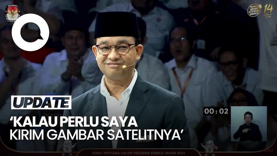 Anies Balas Prabowo soal Sumber Polutan: Ini Bedanya Pakai Data dan Fiksi
