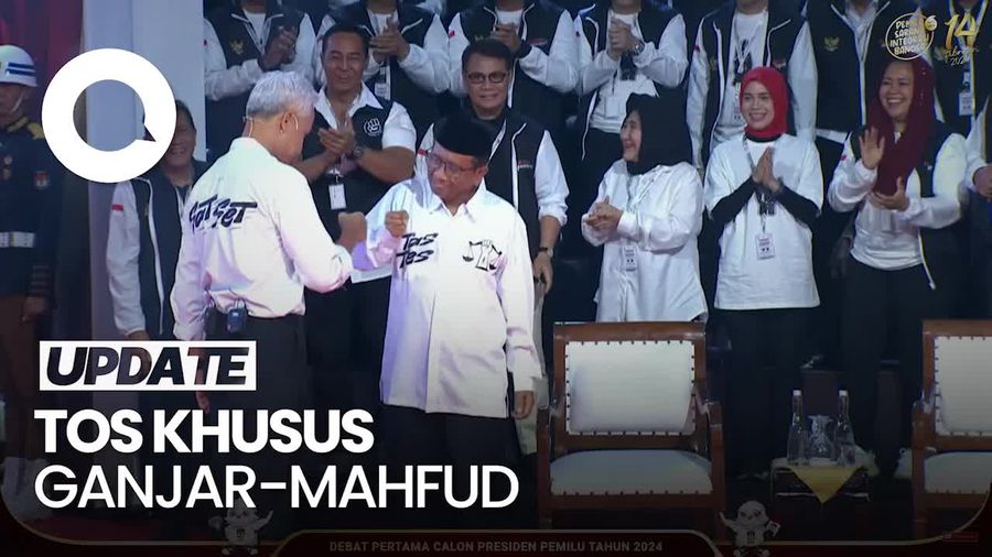Ganjar-Mahfud Tos Dulu Sebelum Debat Capres