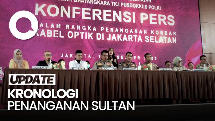 RS Polri Jelaskan Kronologi Penanganan Sultan Korban Terjerat Kabel