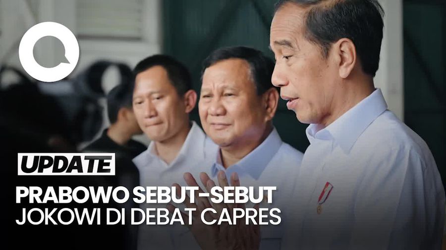 Prabowo Sebut-sebut Jokowi di Debat Capres: Presiden Paling Banyak ke Papua