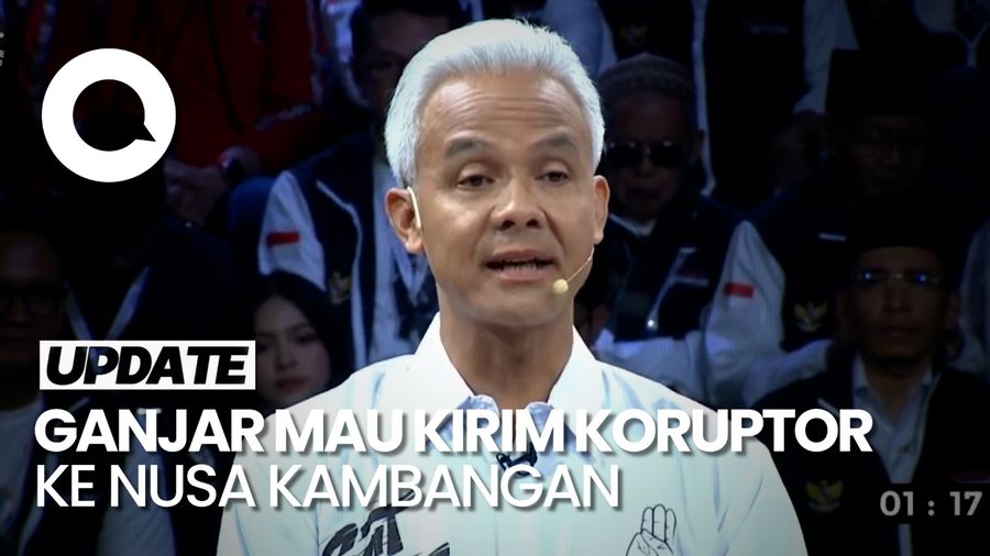 Ganjar Bakal Bawa Pelaku Korupsi ke Nusakambangan