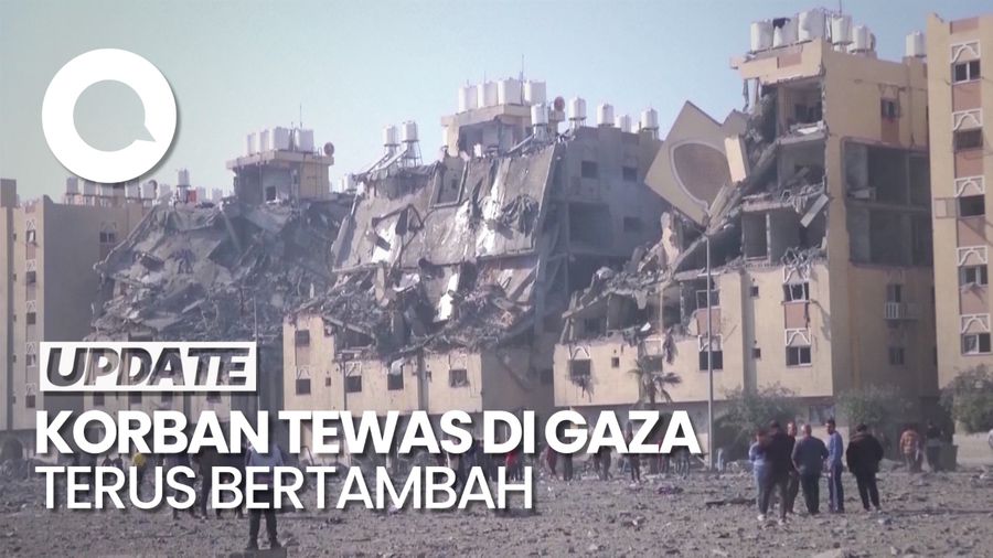 Lebih dari 18.000 Warga Palestina Tewas di Gaza Akibat Israel