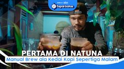 Pertama di Natuna, Manual Brew ala Kedai Kopi Sepertiga Malam