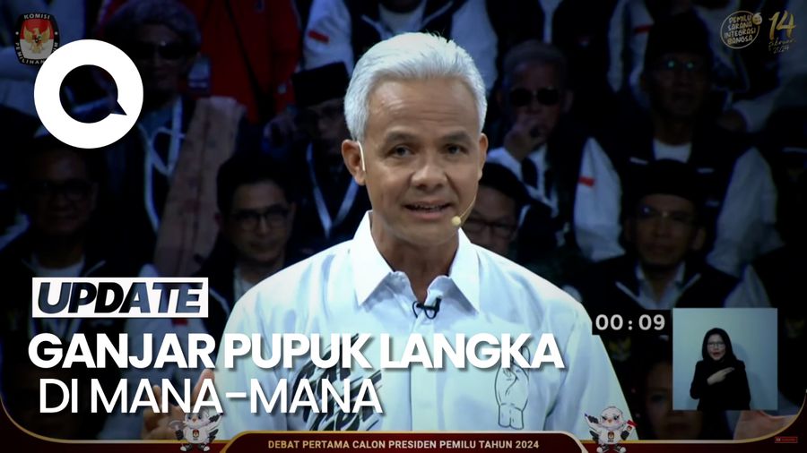 Prabowo Sebut Pupuk Langka di Jateng, Ganjar: Data Petani Kita Tak Pernah Beres