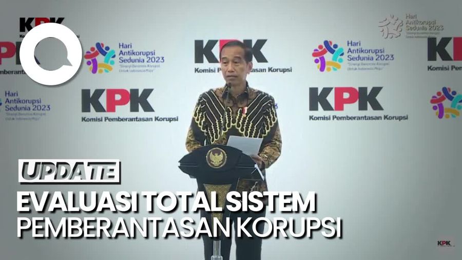 Jokowi Sebut Hukuman Penjara Tak Buat Koruptor Jera: Perlu Evaluasi Total