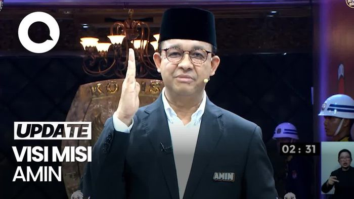 Paparkan Visi Misi, Anies Bicara Hukum Saat Ini Bengkok