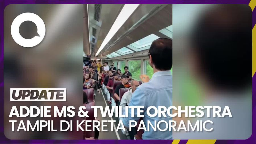 Cerita Addie MS dan Tim Suguhkan Orkestra di Kereta Panoramic