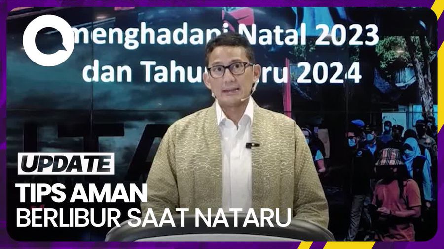  Pesan Sandiaga untuk Warga yang Akan Berlibur di Momen Nataru