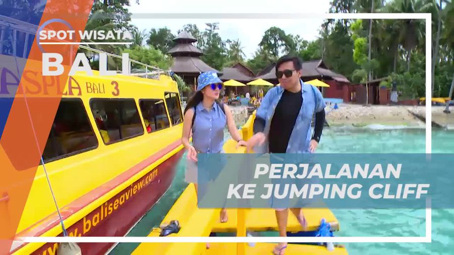 Perjalanan Menuju Spot Cliff Jump Setinggi 10 Meter, Nusa Penida Bali