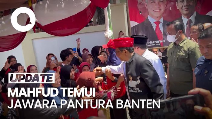 Di Depan Jawara Banten, Mahfud: Awasi Saya, Silakan Dikritik