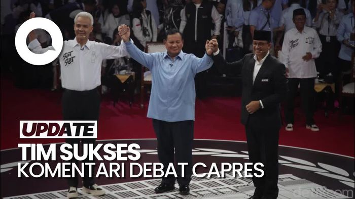 Komentar TKN-Timnas AMIN soal Debat Panas Tak Kuat Jadi Oposisi