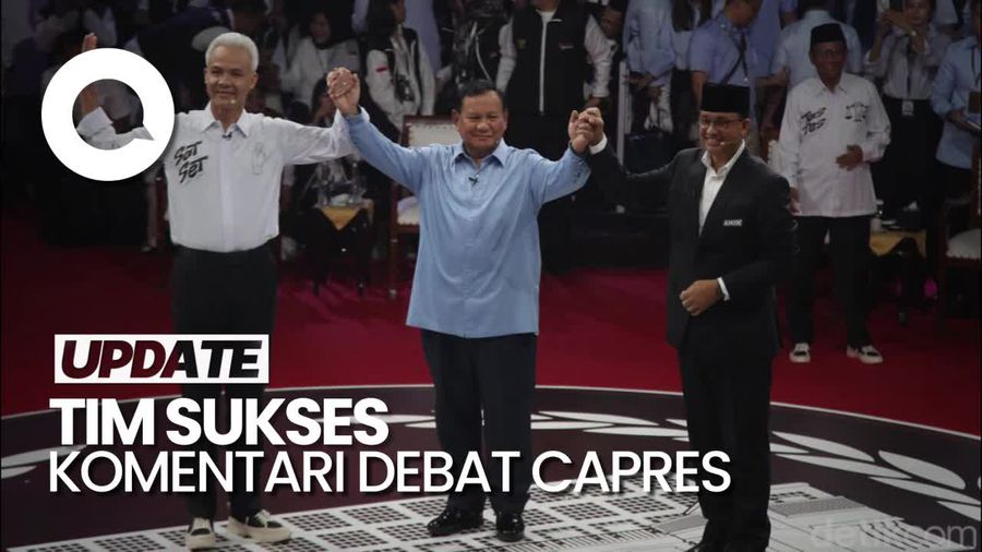 Komentar TKN-Timnas AMIN soal Debat Panas Tak Kuat Jadi Oposisi