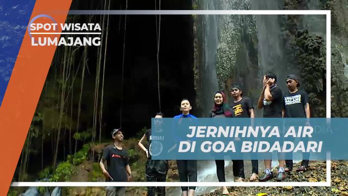 Melihat Dari Dekat Kejernihan Air di Goa Bidadari Lumajang