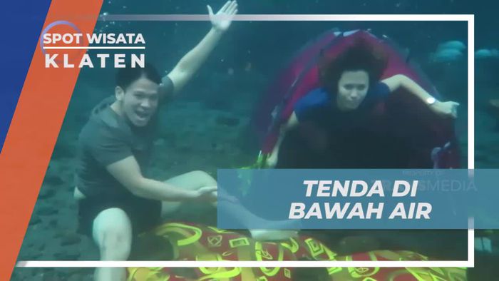 Melihat Tenda di Dasar Air, Keunikan Wisata Umbul Sigedang Klaten