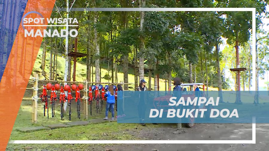 Mengisi Liburan Seru Beraktivitas Outbound di Bukit Doa, Manado