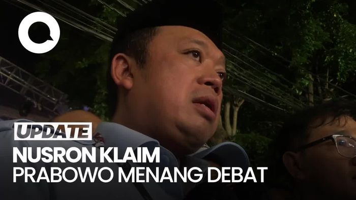Nusron Wahid Klaim Prabowo Menang Debat Perdana Pemilu 2024