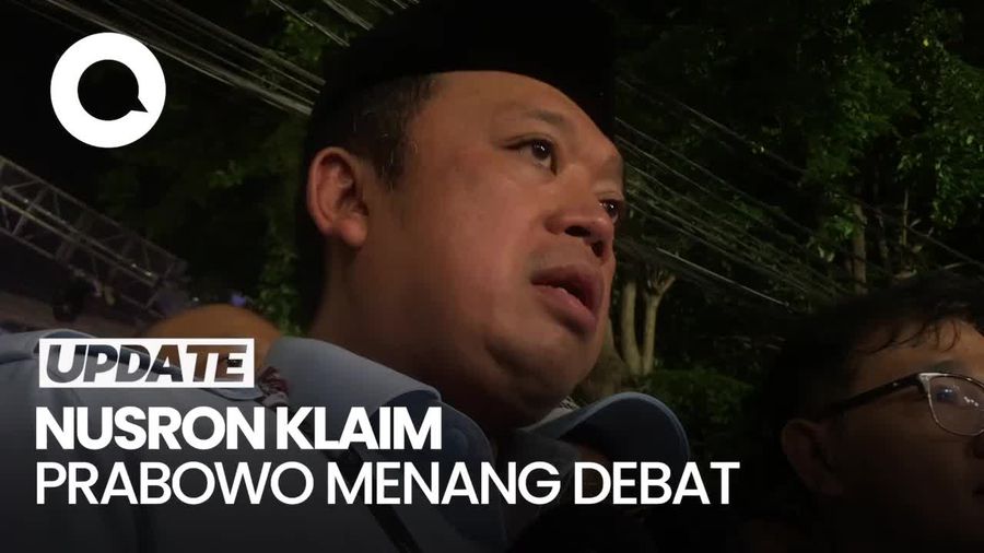 Nusron Wahid Klaim Prabowo Menang Debat Perdana Pemilu 2024