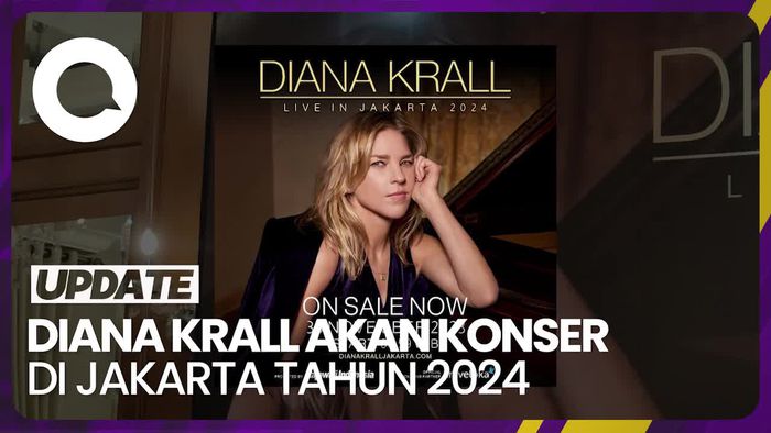 Penyanyi Jazz Diana Krall Bakal Gelar Konser Intimate di Jakarta