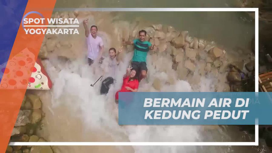 Menikmati Suasana Alam Asri Air Terjun Kedung Pedut Yogyakarta 