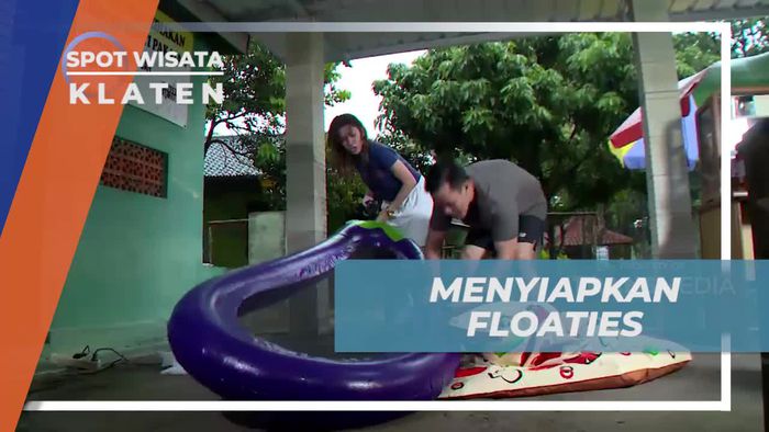 Menikmati Keindahan Umbul Sigedang Dengan Bersantai di Floaties, Yogyakarta 