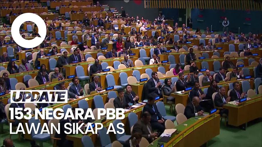 Lawan Sikap AS, Ini 153 Negara yang Desak Gencatan Senjata di Gaza