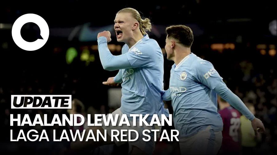 Absen Lawan Red Star, Haaland Akan Gabung City Lagi Kamis Ini