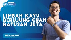 Ide Gentanala, Raup Cuan dari Limbah Kayu