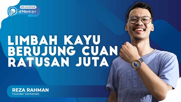 Ide Gentanala, Raup Cuan dari Limbah Kayu