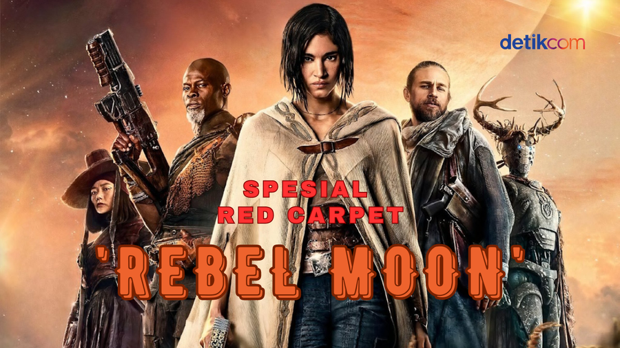 Eksklusif Interview Zack Snyder-Sofia Boutella di Red Carpet Rebel Moon