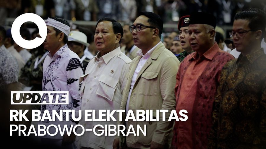LSI Denny JA: RK Pengaruhi Elektabilitas Prabowo-Gibran di Kabupaten Bogor