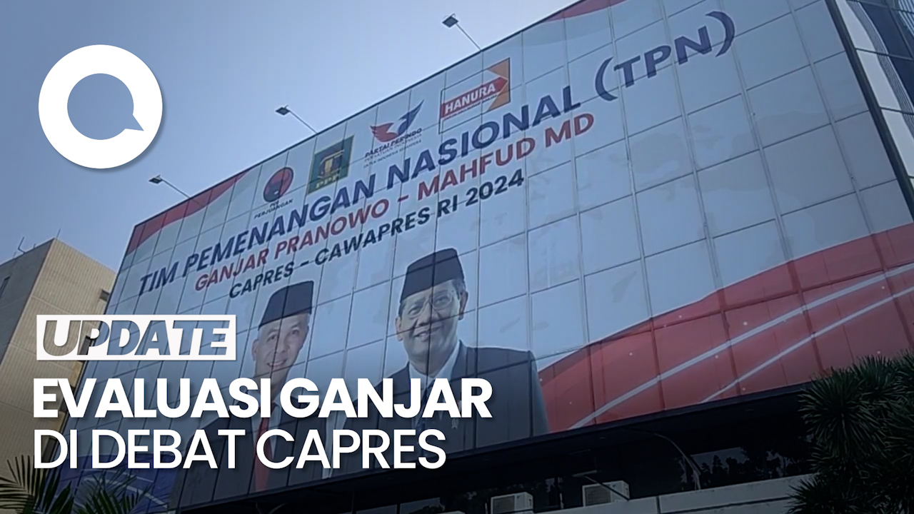 TPN Ganjar-Mahfud Rapat Evaluasi Debat Capres Perdana