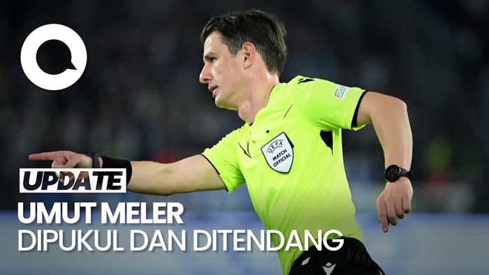 Wasit Turki yang Dipukul Presiden Klub Tinggalkan Rumah Sakit