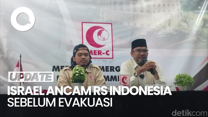 Relawan MER-C Sebut Israel Ancam RS Indonesia Sebelum Evakuasi