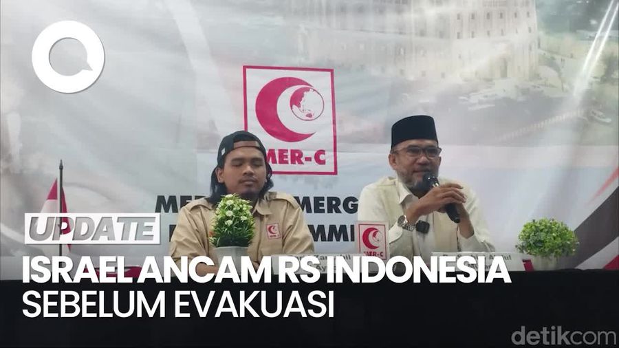 Relawan MER-C Sebut Israel Ancam RS Indonesia Sebelum Evakuasi