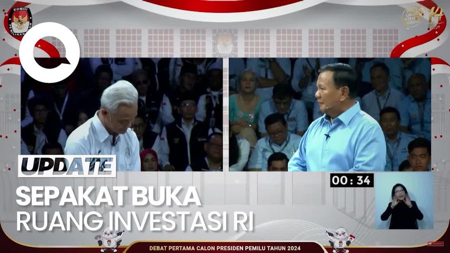 Prabowo dan Ganjar Sepakat Investasi Besar Solusi Atasi Pengangguran RI