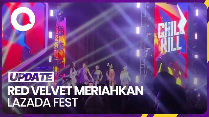 Penampilan Memukau Red Velvet di Lazada Fest 12.12